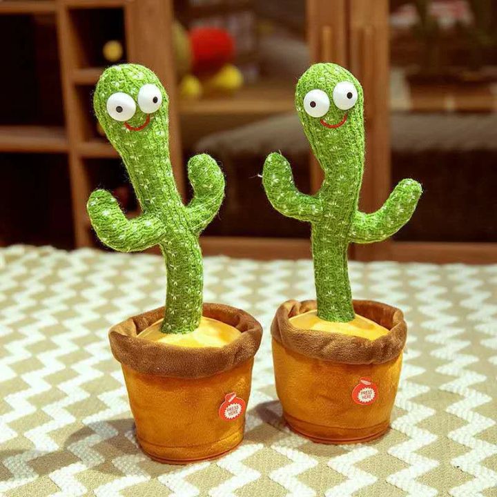 🧸ToyCEO🧸 Cactus Dance and Talking Recording Toy 120 Songs Original ...