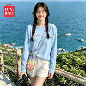 Miniso | Sun Protection Long Sleeve T-Shirt Women Autumn 2026 New Thin Ice Silk Top