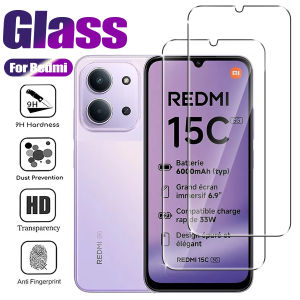 1-2Pcs 8K HD Clear Screen Protector For Xiaomi Redmi 15C 14C 13C 12C 10C Tempered Glass Redmi 15 13 12 14R Protective Case Glass