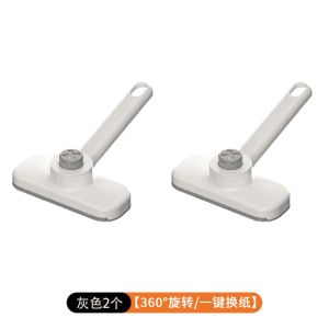 Mop Mini Tự Động Có Thể Xoay Dụng Cụ Vệ Sinh Gia Đình Khăn Lau Mặt Lười Biếng Vật Dụng Làm Sạch Sàn Đồ Dùng Nhà Bếp