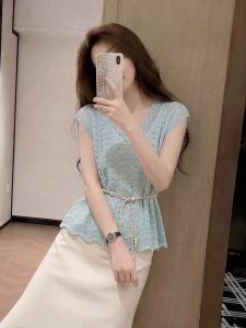 HUANJI | Áo Thun Knit Thiết Kế