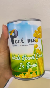 Peel Me ข้าวโพดหวานกระป๋อง 15 ออนซ์ (แพ็ค 3 กระป๋อง)