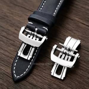 20mm Stainless Steel Watch Buckle Clasp for Blancpain Deployment Metal Clasp Leather Rubber Watch Band Fold Buckle Accessories