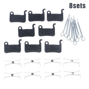 OUHOE | 8/10 Cặp Má Phanh Xe Đạp Resin/Bán Kim Loại Dành Cho XTR M965 M975 Saint M800 Deore XT M765 M775 SLX M665 M535 - Má Phanh Xe Đạp