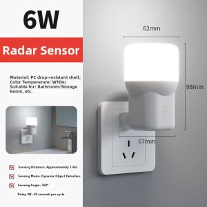 TONGZHIGUANG | Smart Voice Controlled LED Wall Night Light