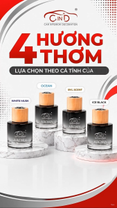 Nước Hoa Ô Tô CIND Aroma CD-2504 Ice Black 100ml