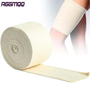 1 Roll Elasticated Tubular Support Bandage Cotton Stockinette Tubing Reusable Compression Sport Bandages Roll for Arm Leg Knee