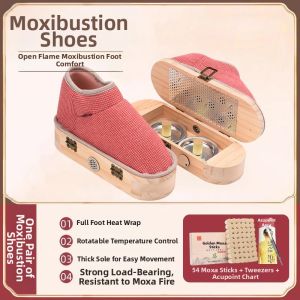 Foot Moxibustion Therapy Device Warm Shoes