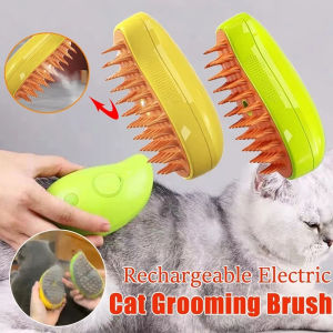 3 IN 1 Steamy Cat Brush: A Versatile Pet Grooming Tool