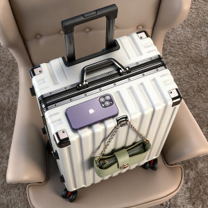 MANLVSHI | Travel Suitcase for Women and Students 20 Inch