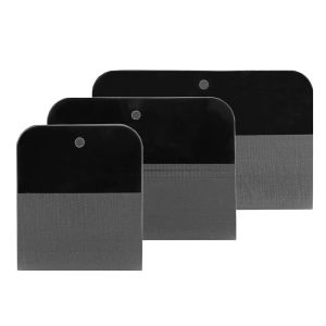 Window Tinting TPU PPF Squeegee for Car Paint Clear Protective Film Installing Scraper Magnet Carbon Fiber Vinyl Wrap Tool Black