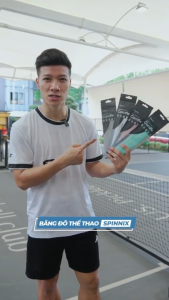 Băng đô thể thao Spinnix Comfie thấm hút mồ hôi chống trượt cho pickleball cầu lông chạy bộ bóng đá