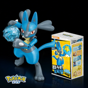 Tượng Pokémon Lukaileo và Pikachu