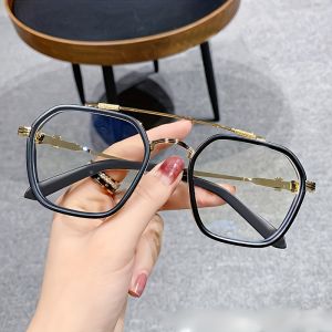 Classic Square Anti Blue Light Glasses Reading Books Vintage Glasses Women And Men Prescription Glasses Computer Eyeglasses
