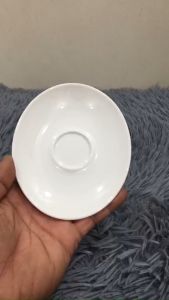 DĨA LÓT TÁCH OVAL 12.5 CM - ANNA - GỐM SỨ MINH LONG I