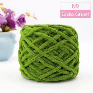 QJH Chunky Blanket Knitting Yarn Luxury Thick Polyester Jumbo Weaving Crochet Craft Yarns for Throw Blanket Pillows 100g/1Ball