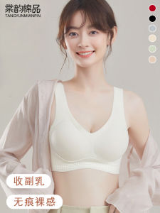 Shuxin Sports Bra Wireless Seamless Fixed Cup U-Shape Backless Vest Style Breathable Thin Womens Underwear Sports Shockproof