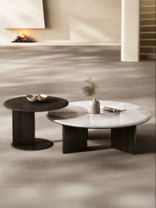 Eco-friendly Marble Modern Minimalist Coffee Table