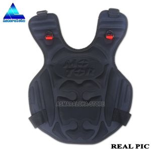 Jaket Rompi Motor Pelindung Dada Depan Body Protektor Pengendara Anti Angin Model Single