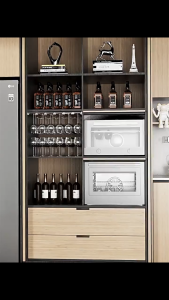 Rivno Chrome Plated Steel Material Flip-up Door Sliding Rail Cabinet Retractable Hidden Pocket Swing Track Accessories