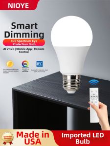 NIOYE | Smart Dimmable E27 Full Spectrum Eye-care Light Bulb