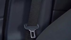 PINMOAP 1/2/4PCS Auto Seat Belt Buckle Holder Self Adhesive Retainer Clip Anti Rattle Organizer Universal Automotive Accessory