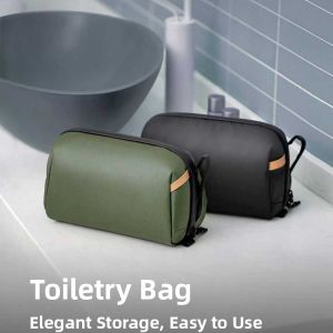 Mens Travel Toiletry Bag Cosmetic Bag Bathing Duffel Gym Training Bag Storage Hanging Bag Outdoor Camping Travel Supplies