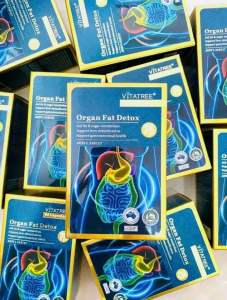 Viên Uống Thải Độc Mỡ Nội Tạng Vitatree Organ Fat Detox 60 Viên Của Úc.