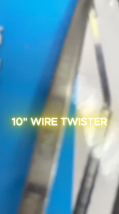 10" REINFORCING HEAVY DUTY TIE UP HOOK (WIRE TWISTER) Wire Twist Hook Wire Twisting Tool Wire Hooks - Lazada