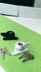 Anti-theft Crescent Lock Sliding Window Locks With Key Household Safety Lock Accessories