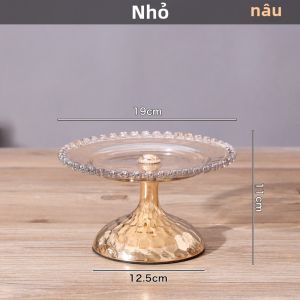 Mặt Phẳng Đựng Trái Cây Bằng Thủy Tinh Pha Lê Scandinavia Sang Trọng Nhẹ Mặt Phẳng Đựng Tráng Miệng Hình Trái Tim Trong Suốt Có Nắp