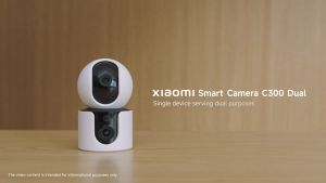 Xiaomi Smart Camera C300 Dual | Both 3MP cameras 360° panning Wi-Fi 6 app control