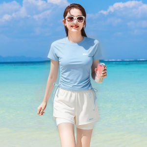 XTEP | Slimming Blue Two-Piece Swimwear