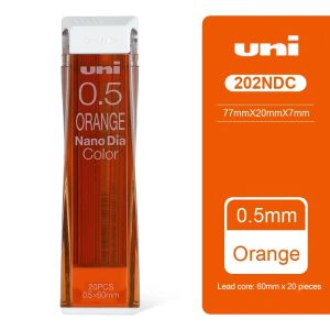Ruột Chì Bấm Uni Nano Dia Color 202NDC 0.5mm Nhiều Màu Sắc Dùng Cho Viết Và Đồ Dùng Mỹ Thuật Nhiều Loại Lõi.