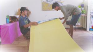 Barkaila - Cover Kasur Busa Resleting Ukuran 120x200cm Motif Elegan Tinggi 20cm