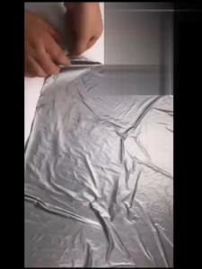 PLASTIC MULCH FILM 0.75m/1m/1.2m x 400m Enhanced version Silver Black Reflective Plastic Film