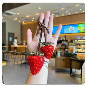 GUOQI | Lucky Strawberry Pendant Car Decor
