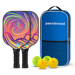Pickleball Paddle Carbon Fiber Glass Fiber School Course Competition Training Professional Pickleball Racquet Fitness Fans