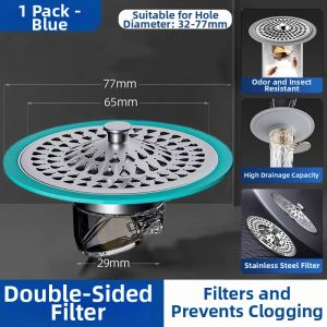 Anti-Odor Anti-Insect Hair Filter Floor Drain Core