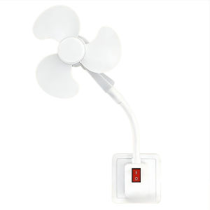 GUOQI | Silent Rechargeable Small Hole-free Wall-mounted Fan