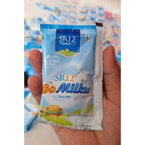 Go Milku SR12 Susu Kambing Etawa Bubuk Kemasan Sachet 25Gr Meningkatkan Imunitas & Kesehatan Jantung