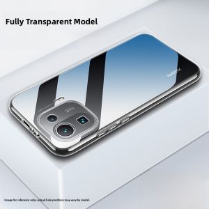 Henyou | Transparent Silicone Phone Case For Xiaomi Black Shark 5RS Full Cover Protection Anti-Fall Soft Shell For Men And Women