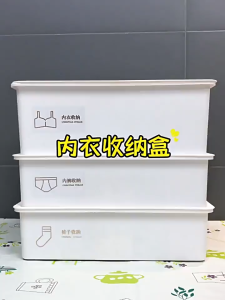 YONUO กล่องเก็บชุดชั้นใน กล่องเก็บถุงเท้า กล่องเก็บของอเนกประสงค์ กันฝุ่นกันความชื้น กล่องเก็บของใช้ในบ้านกรอบกล่องถุงเท้ากล่องเก็บของคัดแยกชุดชั้นในกล่องพร้อมฝาครอบกล่องตกแต่งเสื้อผ้าและกางเกงในตู้เสื้อผ้าห้องนอนหอพักกล่องลิ้นชัก