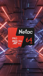 Netac 64GB MicroSDXC P500 Extreme Pro