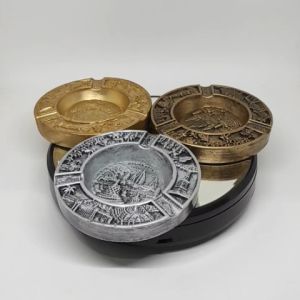 Asbak Jogja Relief Prambanan Borobudur Tugu Kraton 12x12x2 Cm Fiberglass