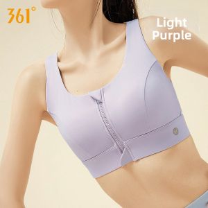 361° | High Intensity Shockproof Front Zip Sports Bra Large Size Wearable Out