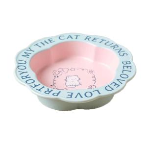 7o | Pet Feeding Bowl for Cats and Small Dogs High Pedestal Neck Protection and Tip-Resistant