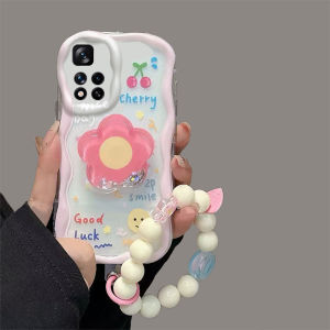 Redmi Note11 4G/5G Pro+ Silicone Phone Case Full Edge Protection Anti-Fall Trendy Soft Shell Cartoon Cute Female Style