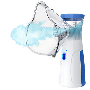 Portable Handheld Mesh Nebulizer Silent Inhaler Nebuliser for Adults Kids Dry Battery Type