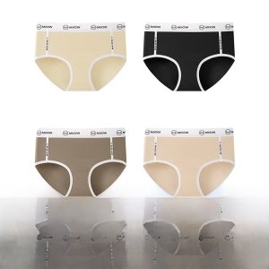 MiiOW | Quần lót tam giác cotton nguyên chất không để lại dấu vết cho nữ quần lót kháng khuẩn thoáng khí cạp vừa thoải mái không bó sát